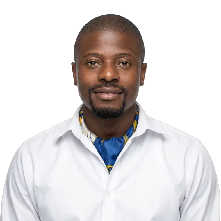 Portrait of Darius Mutamba, Managing Director at SIVUNO Minerals